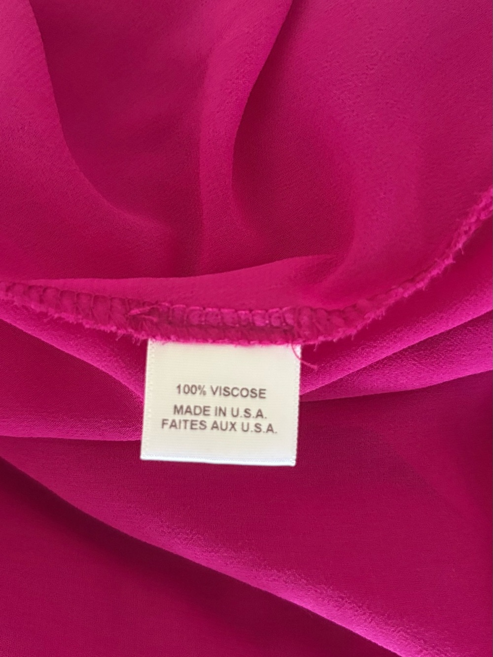 Misa Los Angeles Fuchsia Tiered Mini Dress - Picture 9 of 10
